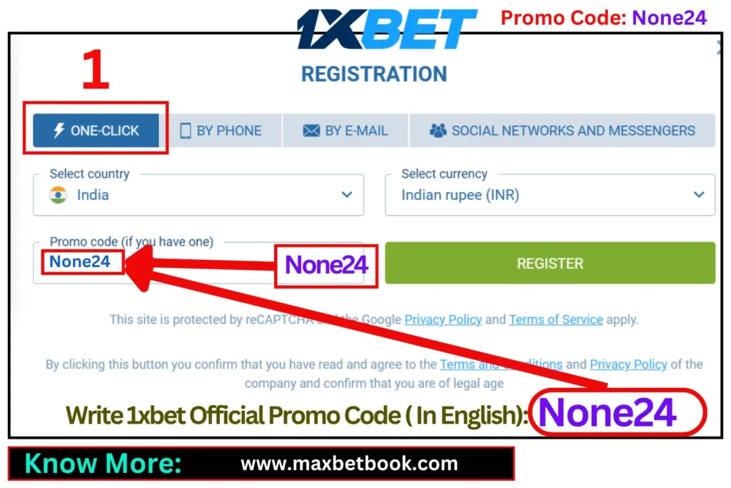 1xbet Mali official promo Code